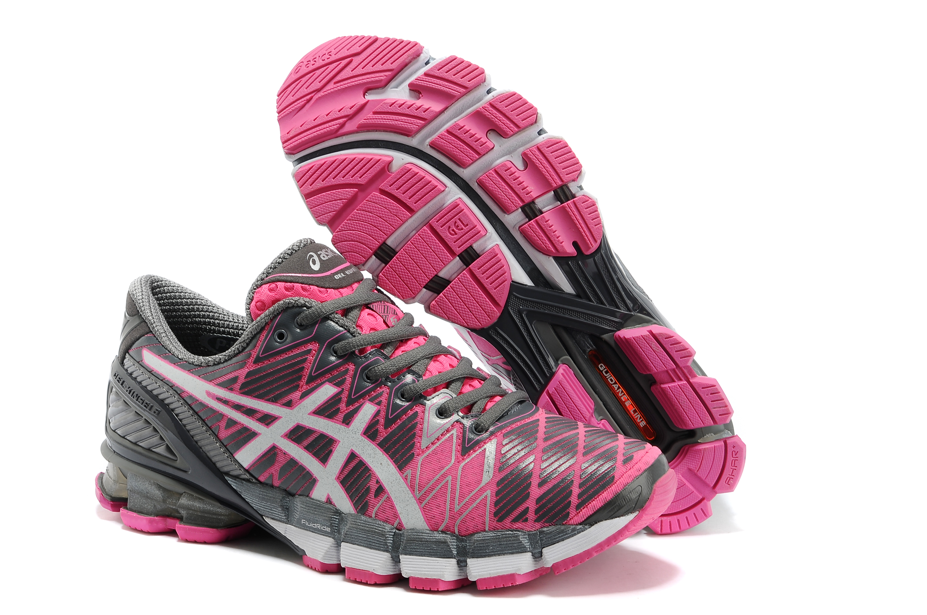Asics gel-5 women running shoes Pink Grey